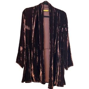 Beautiful Maroon Velvet jacket